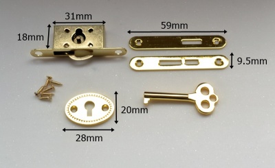 Box Lock Set - Full Mortice